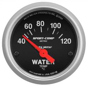 Sport-Comp™ Electric Water Temperature Gauge